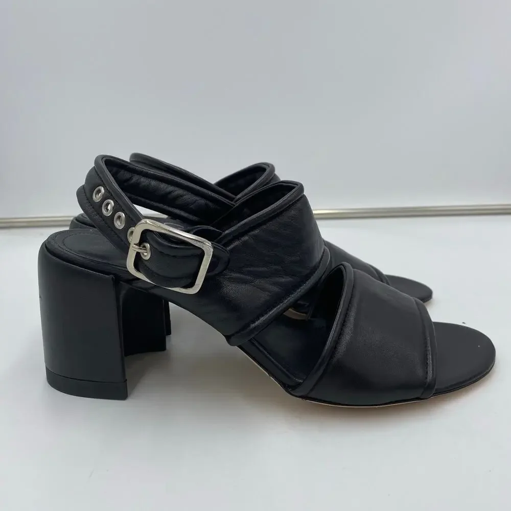 Agl black leather